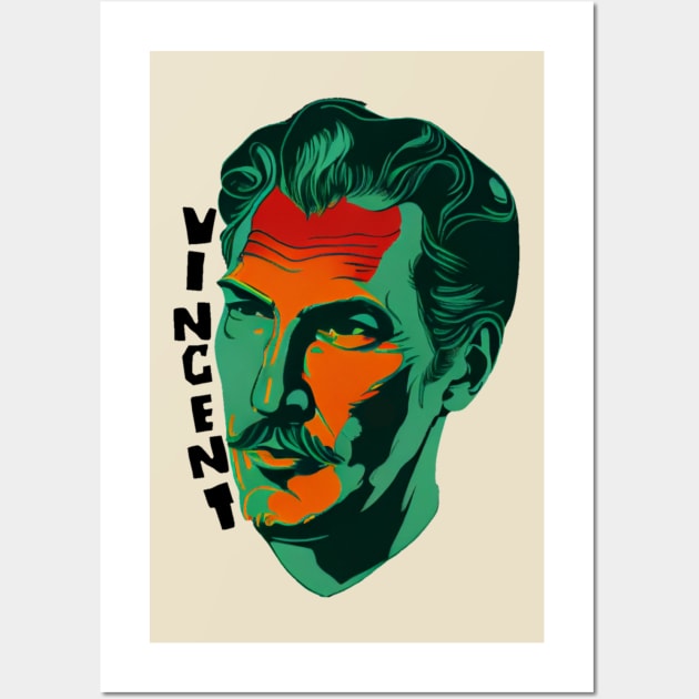 Vincent Price Wall Art by PrimetimeBitch